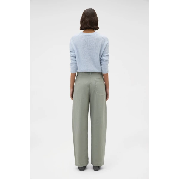 Oroton Barrel Twill Leg Pant - Oroton Pants - Australian Heritage Luxury - Shop at Coveti