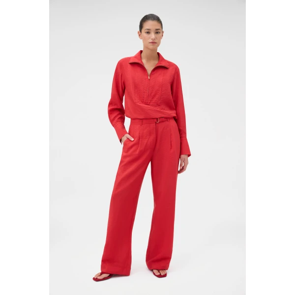 Oroton Belt Detail Pant - Oroton Pants - Australian Heritage Luxury - Shop at Coveti