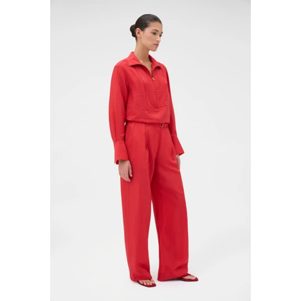 Oroton Belt Detail Pant - Oroton Pants - Australian Heritage Luxury - Shop at Coveti