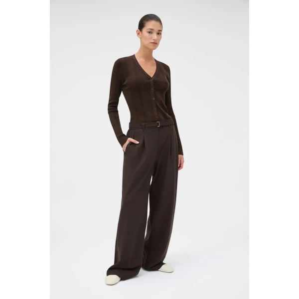 Oroton Belt Detail Pant - Oroton Pants - Australian Heritage Luxury - Shop at Coveti