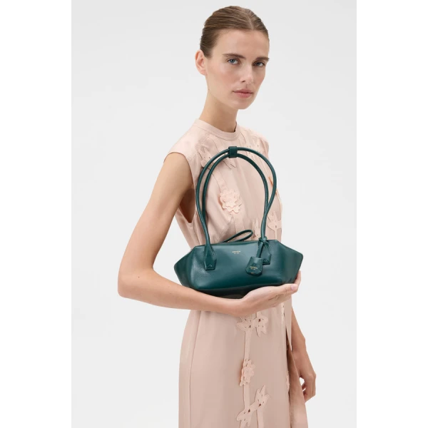 Oroton Breeze Crackle Baguette - Bags - Australian Luxury Leather Handbag at Coveti
