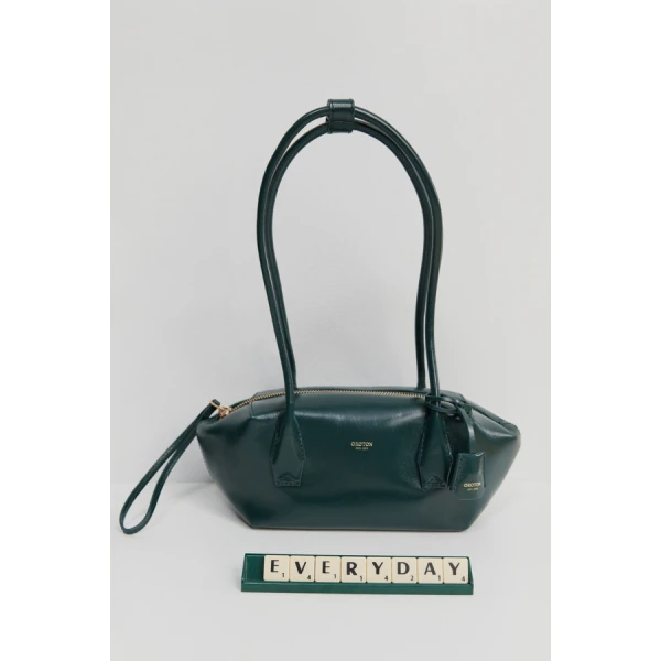 Oroton Breeze Crackle Baguette - Bags - Australian Luxury Leather Handbag at Coveti