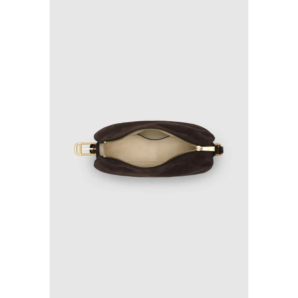 Oroton Cali Suede Baguette - Bags - Australian Luxury Leather Handbag at Coveti