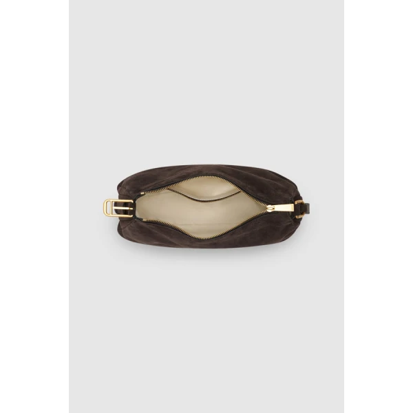Oroton Cali Suede Shoulder Bag - Bags - Australian Luxury Leather Handbag at Coveti