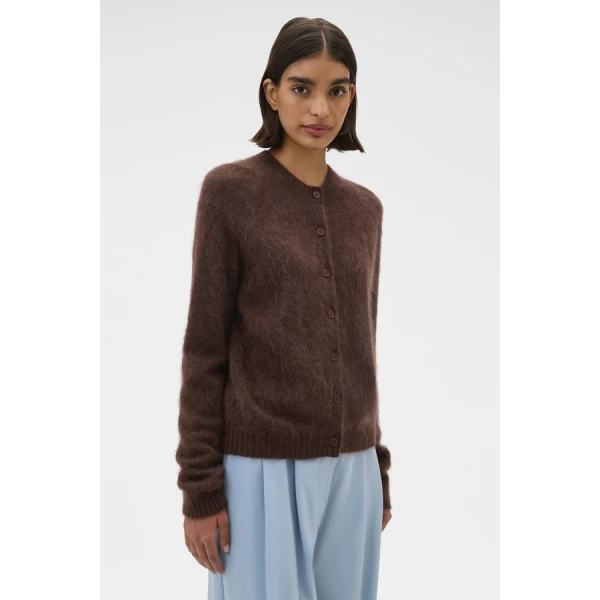 Oroton Cashmere Blend Cardigan - Oroton Knitwear - Australian Heritage Luxury - Shop at Coveti