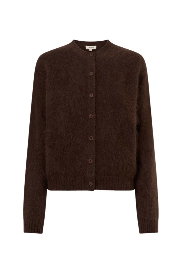 Oroton-Cashmere-Blend-Cardigan-776796_nobg Oroton Cashmere Blend Cardigan - Oroton Knitwear - Australian Heritage Luxury - Shop at Coveti