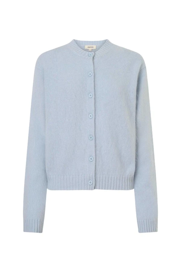Oroton-Cashmere-Blend-Cardigan-917880_nobg Oroton Cashmere Blend Cardigan - Oroton Knitwear - Australian Heritage Luxury - Shop at Coveti