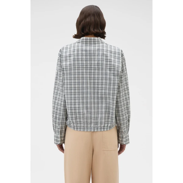 Oroton Check Bomber Shirt - Oroton Tops - Australian Heritage Luxury - Shop at Coveti