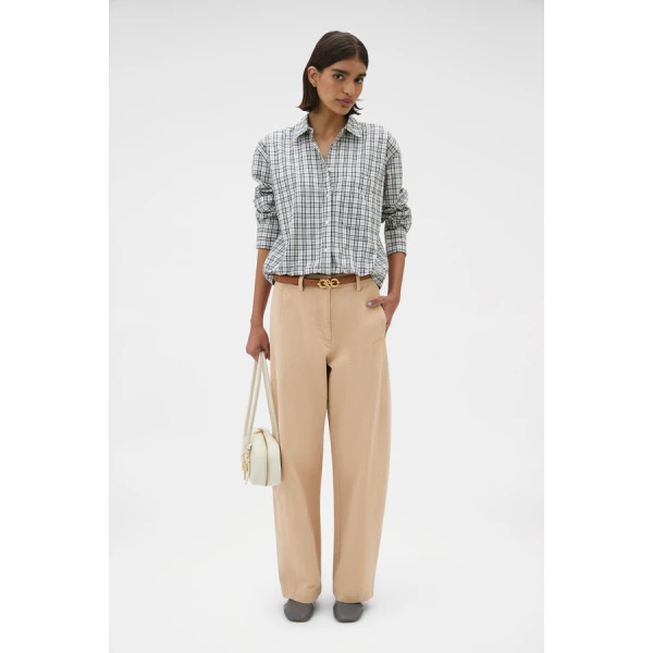 Oroton Check Bomber Shirt - Oroton Tops - Australian Heritage Luxury - Shop at Coveti