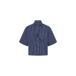 Oroton Check Tie Neck Shirt - Oroton Tops - Australian Heritage Luxury - Shop at Coveti