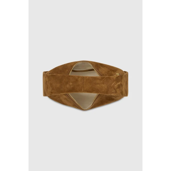 Oroton Clara Suede Mini Bag - Bags - Australian Luxury Leather Handbag at Coveti