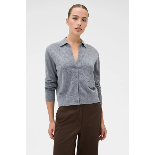 Oroton Collar Cardigan - Oroton Knitwear - Australian Heritage Luxury - Shop at Coveti