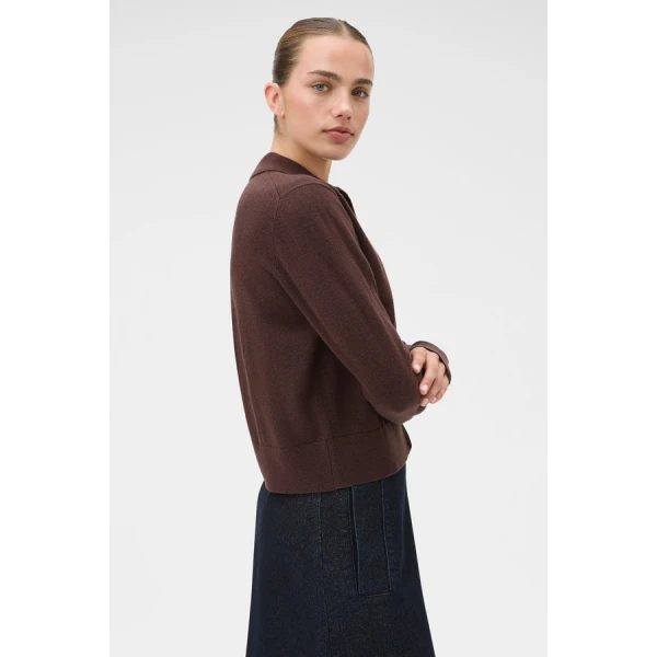 Oroton Collar Cardigan - Oroton Knitwear - Australian Heritage Luxury - Shop at Coveti