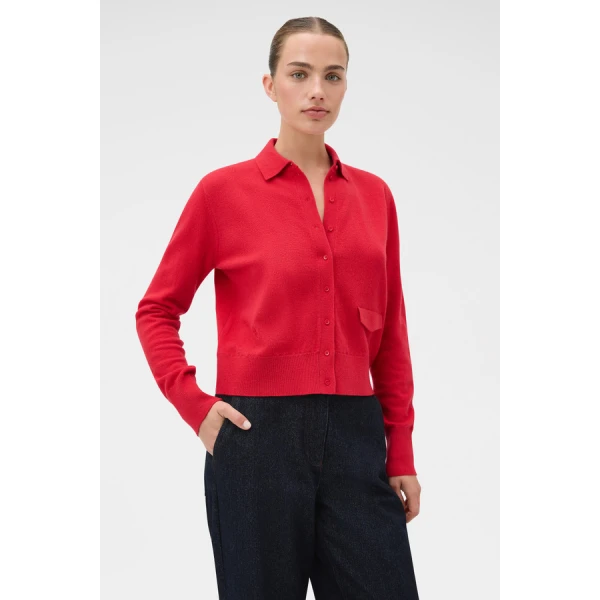 Oroton Collar Cardigan - Oroton Knitwear - Australian Heritage Luxury - Shop at Coveti