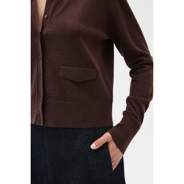 Oroton Collar Cardigan - Oroton Knitwear - Australian Heritage Luxury - Shop at Coveti