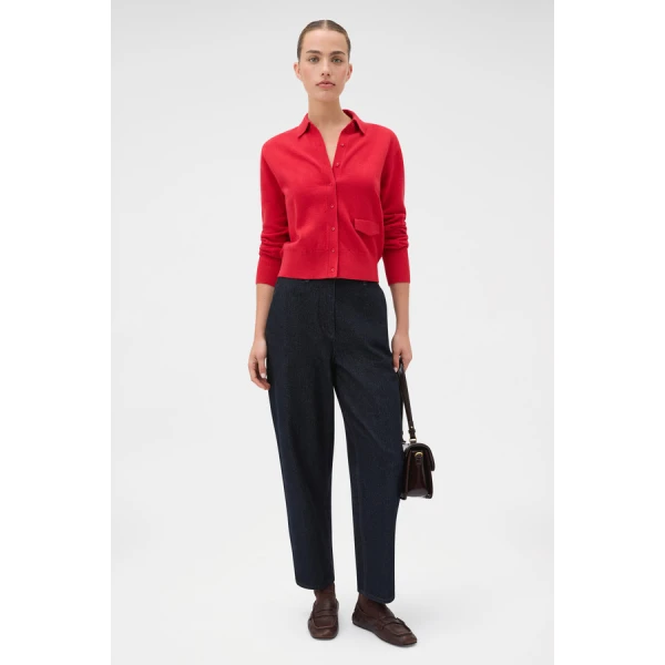 Oroton Collar Cardigan - Oroton Knitwear - Australian Heritage Luxury - Shop at Coveti