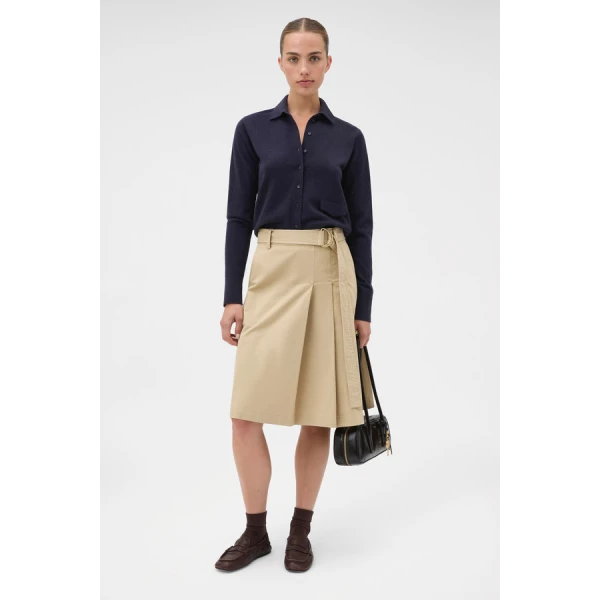 Oroton Collar Cardigan - Oroton Knitwear - Australian Heritage Luxury - Shop at Coveti