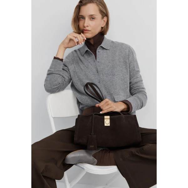 Oroton Collar Cardigan - Oroton Knitwear - Australian Heritage Luxury - Shop at Coveti