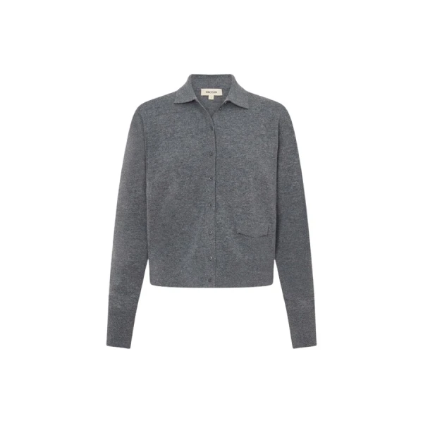 Oroton Collar Cardigan - Oroton Knitwear - Australian Heritage Luxury - Shop at Coveti
