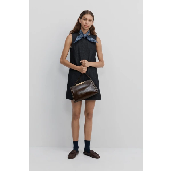 Oroton Denim Dress - Oroton Dresses - Australian Heritage Luxury - Shop at Coveti