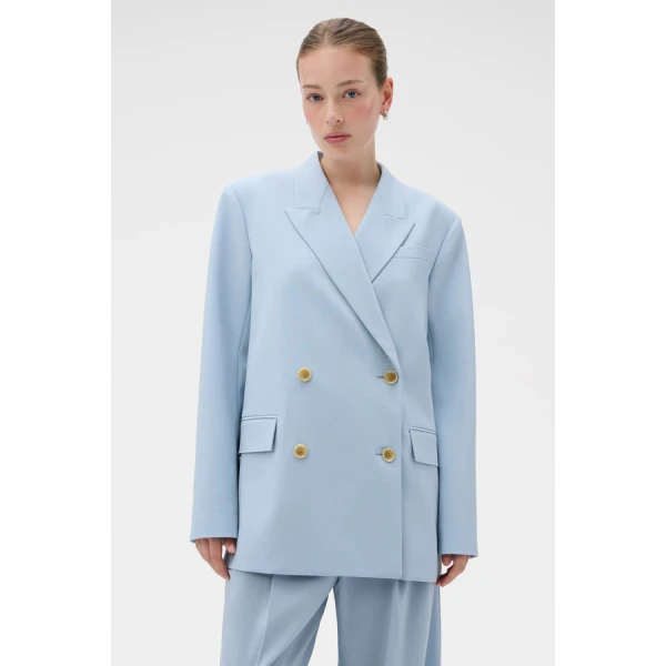 Oroton Double Breasted Blazer - Oroton Jackets - Australian Heritage Luxury - Shop at Coveti