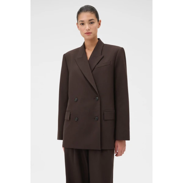 Oroton Double Breasted Blazer - Oroton Jackets - Australian Heritage Luxury - Shop at Coveti