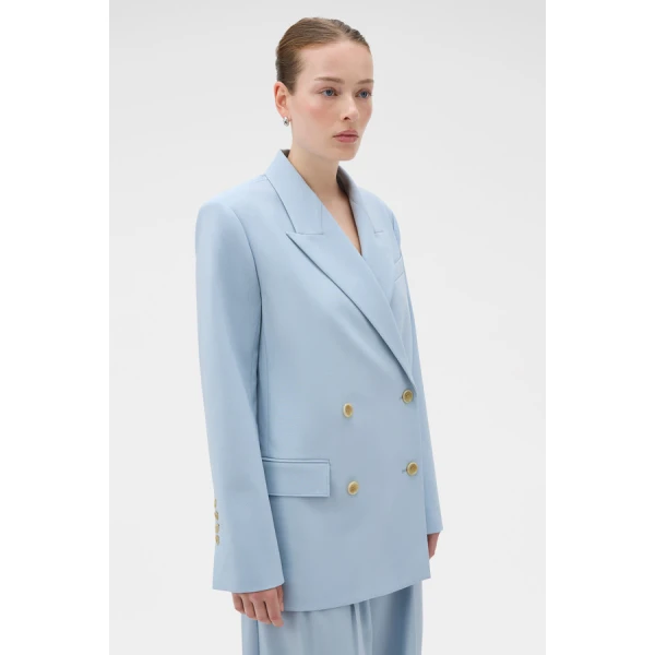 Oroton Double Breasted Blazer - Oroton Jackets - Australian Heritage Luxury - Shop at Coveti