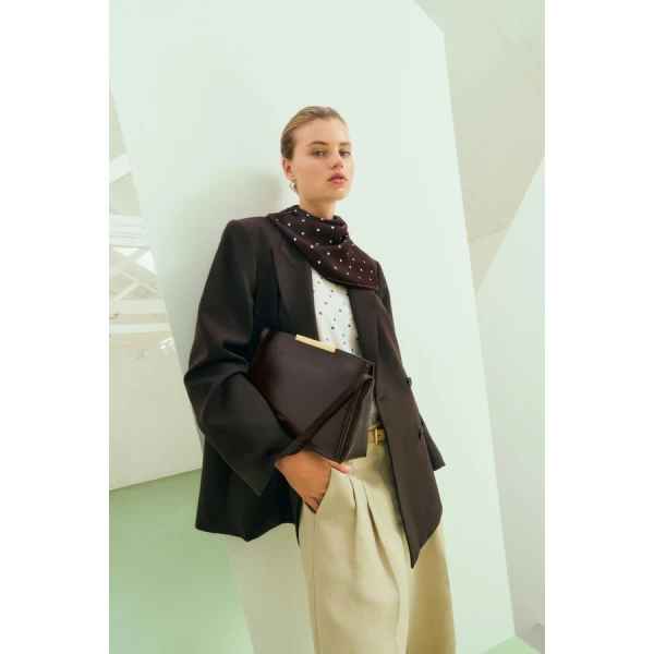 Oroton Double Breasted Blazer - Oroton Jackets - Australian Heritage Luxury - Shop at Coveti