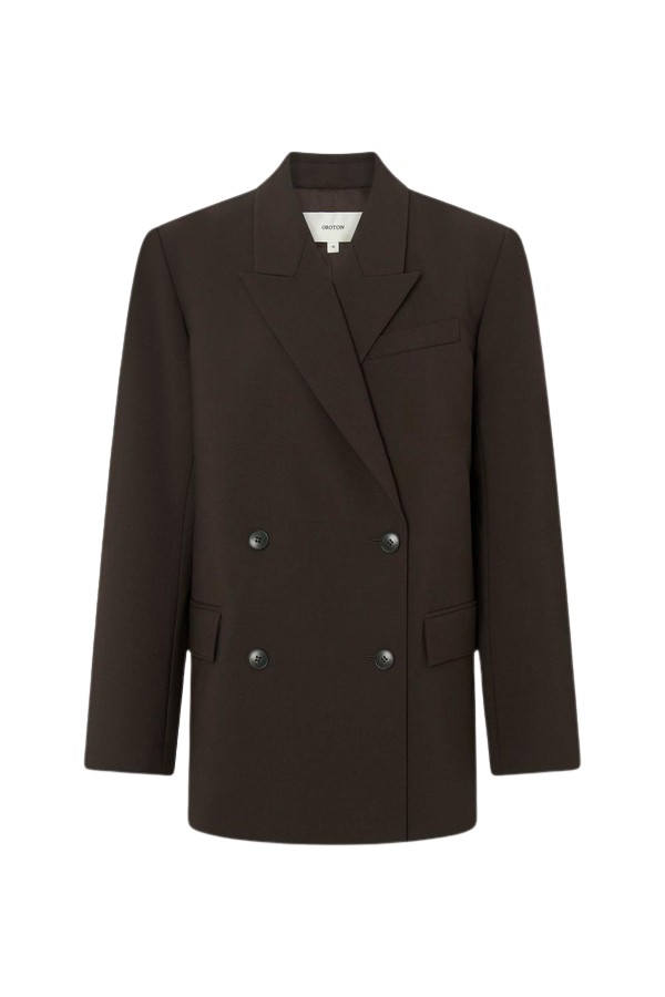 Oroton Double Breasted Blazer - Oroton Jackets - Australian Heritage Luxury - Shop at Coveti
