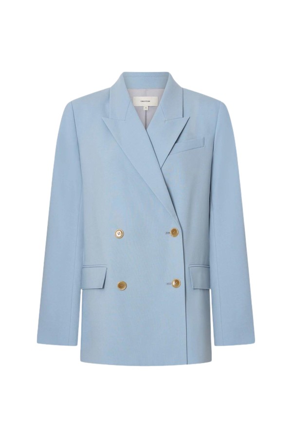 Oroton Double Breasted Blazer - Oroton Jackets - Australian Heritage Luxury - Shop at Coveti