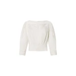 Oroton Drawn Thread Detail Blouse - Oroton Tops - Australian Heritage Luxury - Shop at Coveti