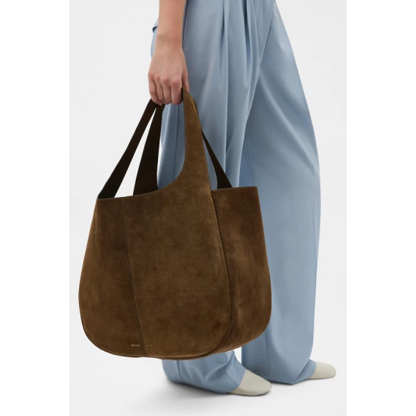 Oroton Emilia Suede Large Tote - Bags - Australian Luxury Leather Handbag at Coveti