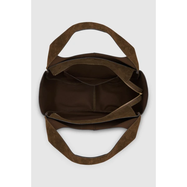 Oroton Emilia Suede Large Tote - Bags - Australian Luxury Leather Handbag at Coveti