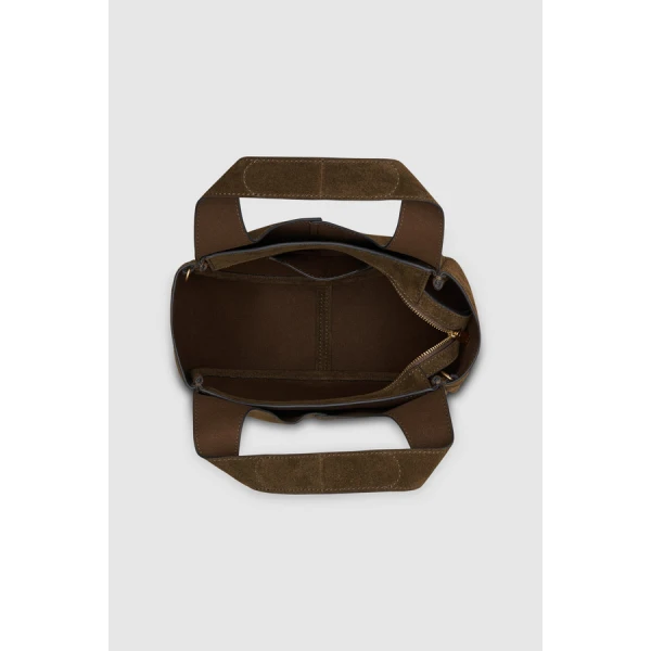 Oroton Emilia Suede Mini Tote - Bags - Australian Luxury Leather Handbag at Coveti