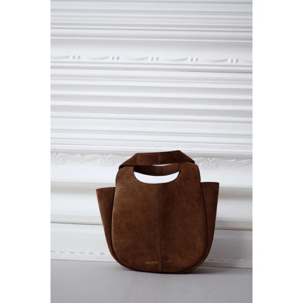 Oroton Emilia Tote Suede - Bags - Australian Luxury Leather Handbag at Coveti