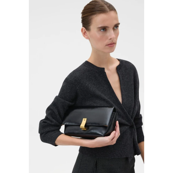 Oroton Etta Crackle Medium Clutch - Bags - Australian Luxury Leather Handbag at Coveti