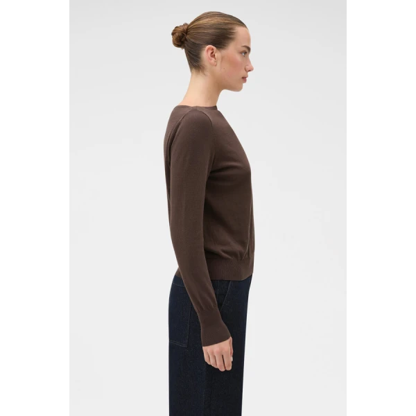 Oroton Fine Slash Neck Knit - Oroton Knitwear - Australian Heritage Luxury - Shop at Coveti