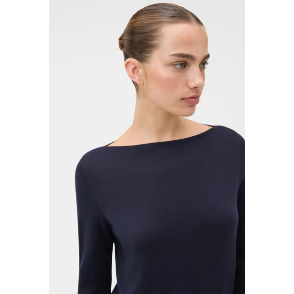 Oroton Fine Slash Neck Knit - Oroton Knitwear - Australian Heritage Luxury - Shop at Coveti