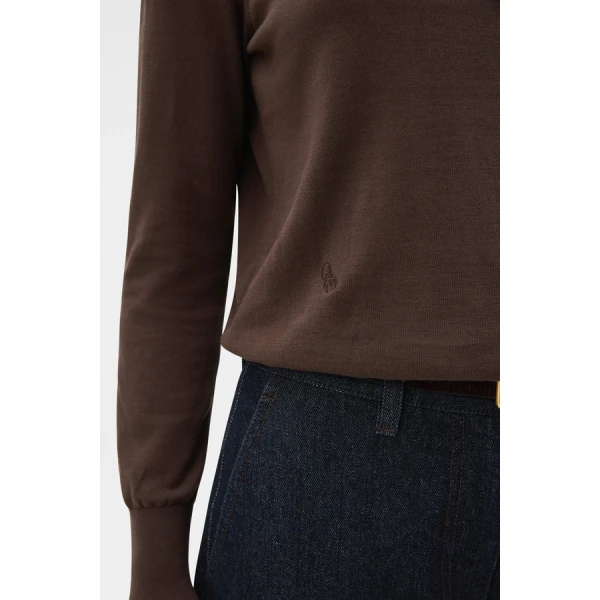 Oroton Fine Slash Neck Knit - Oroton Knitwear - Australian Heritage Luxury - Shop at Coveti
