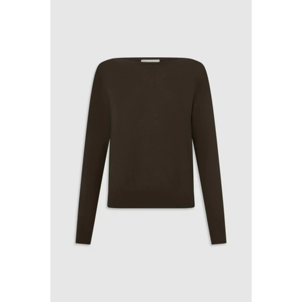 Oroton Fine Slash Neck Knit - Oroton Knitwear - Australian Heritage Luxury - Shop at Coveti