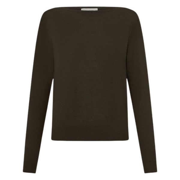 Oroton Fine Slash Neck Knit - Oroton Knitwear - Australian Heritage Luxury - Shop at Coveti