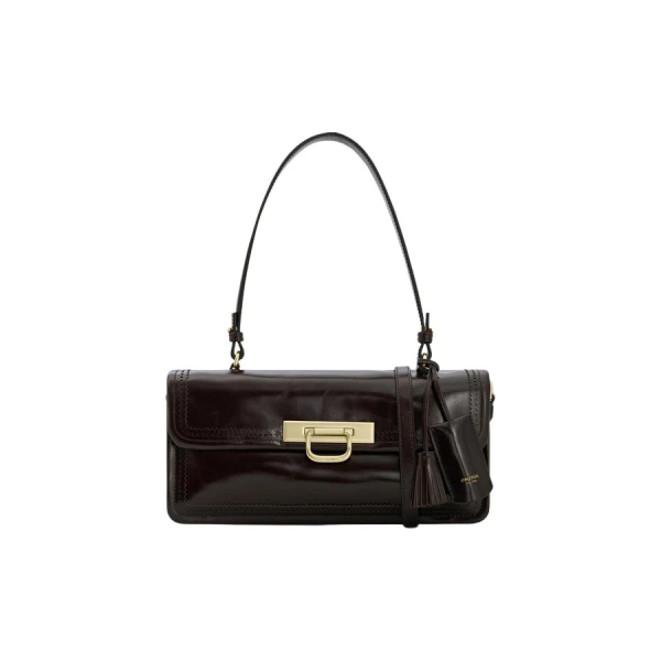 Finn Crackle Broguing Large Day Bag