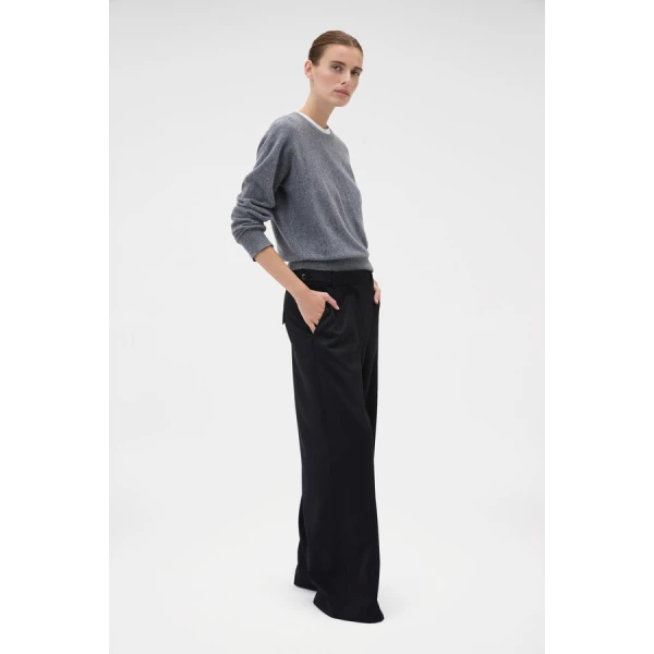 Oroton Flat Front Pant - Oroton Pants - Australian Heritage Luxury - Shop at Coveti