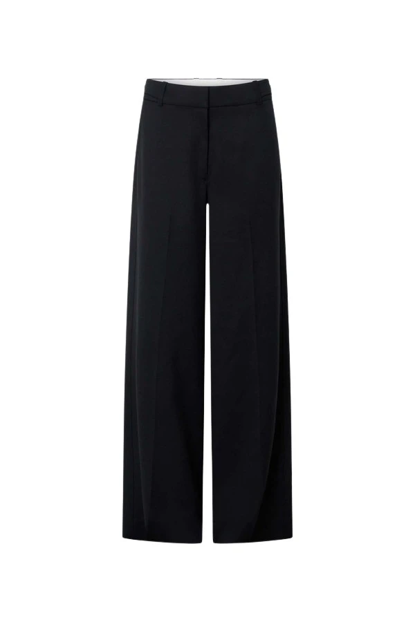 Oroton-Flat-Front-Pant-885922_nobg Oroton Flat Front Pant - Oroton Pants - Australian Heritage Luxury - Shop at Coveti