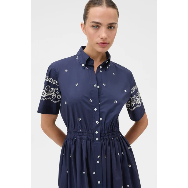 Oroton Floral Bandana Shirt Dress - Oroton Dresses - Australian Heritage Luxury - Shop at Coveti