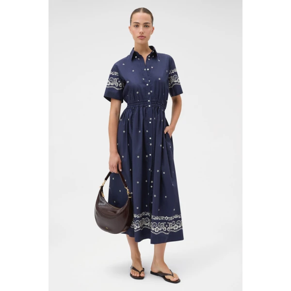 Oroton Floral Bandana Shirt Dress - Oroton Dresses - Australian Heritage Luxury - Shop at Coveti