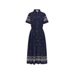 Oroton Floral Bandana Shirt Dress - Oroton Dresses - Australian Heritage Luxury - Shop at Coveti