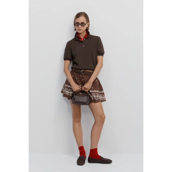 Oroton Floral Bandana Short - Oroton Shorts - Australian Heritage Luxury - Shop at Coveti