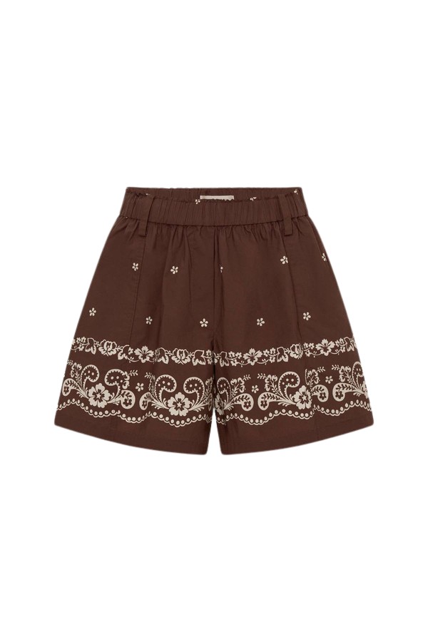 Oroton Floral Bandana Short - Oroton Shorts - Australian Heritage Luxury - Shop at Coveti