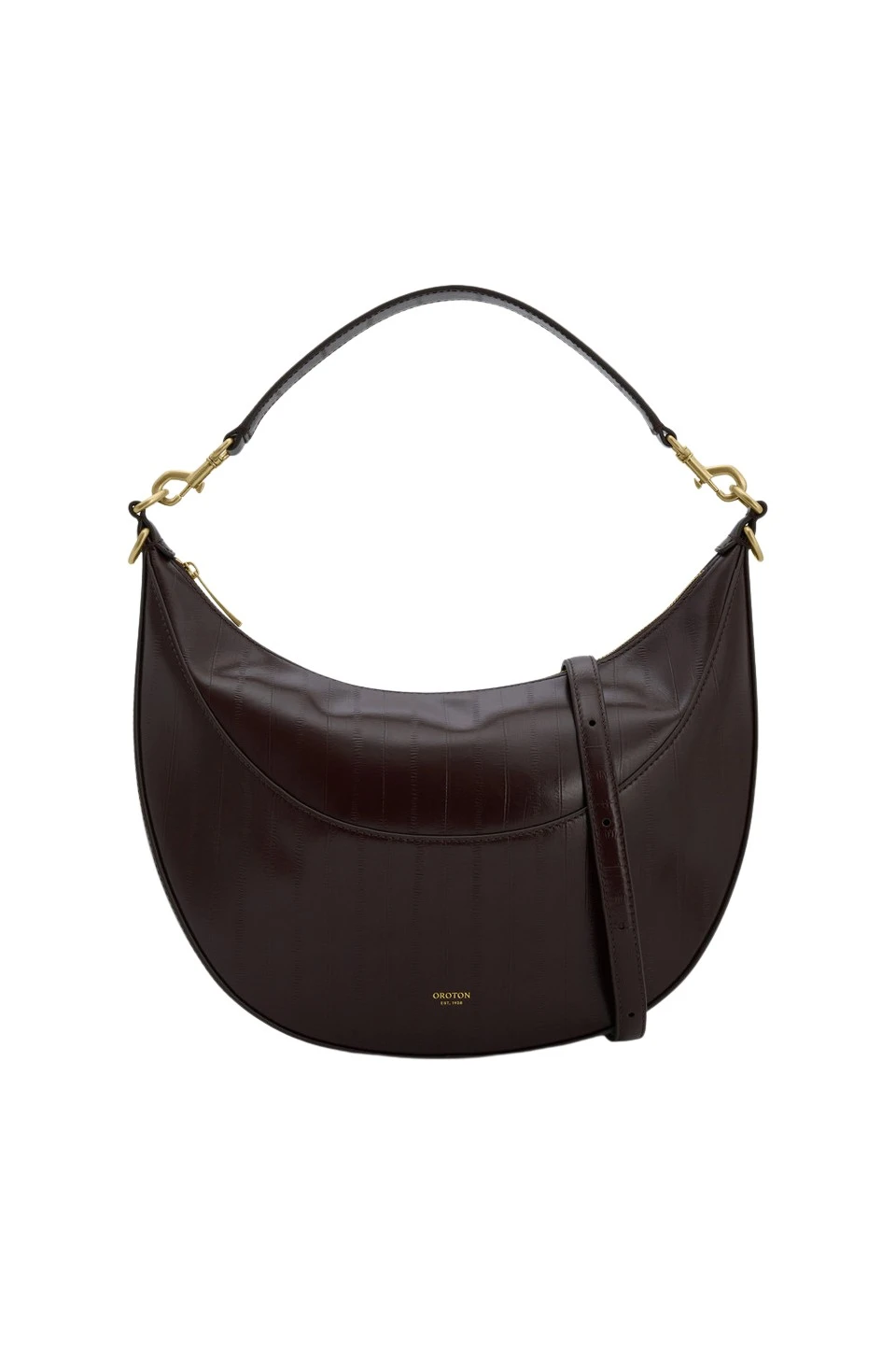 Oroton-Florence-Medium-Hobo-Texture-Coveti34485_nobg Florence Medium Hobo Texture - Image 1